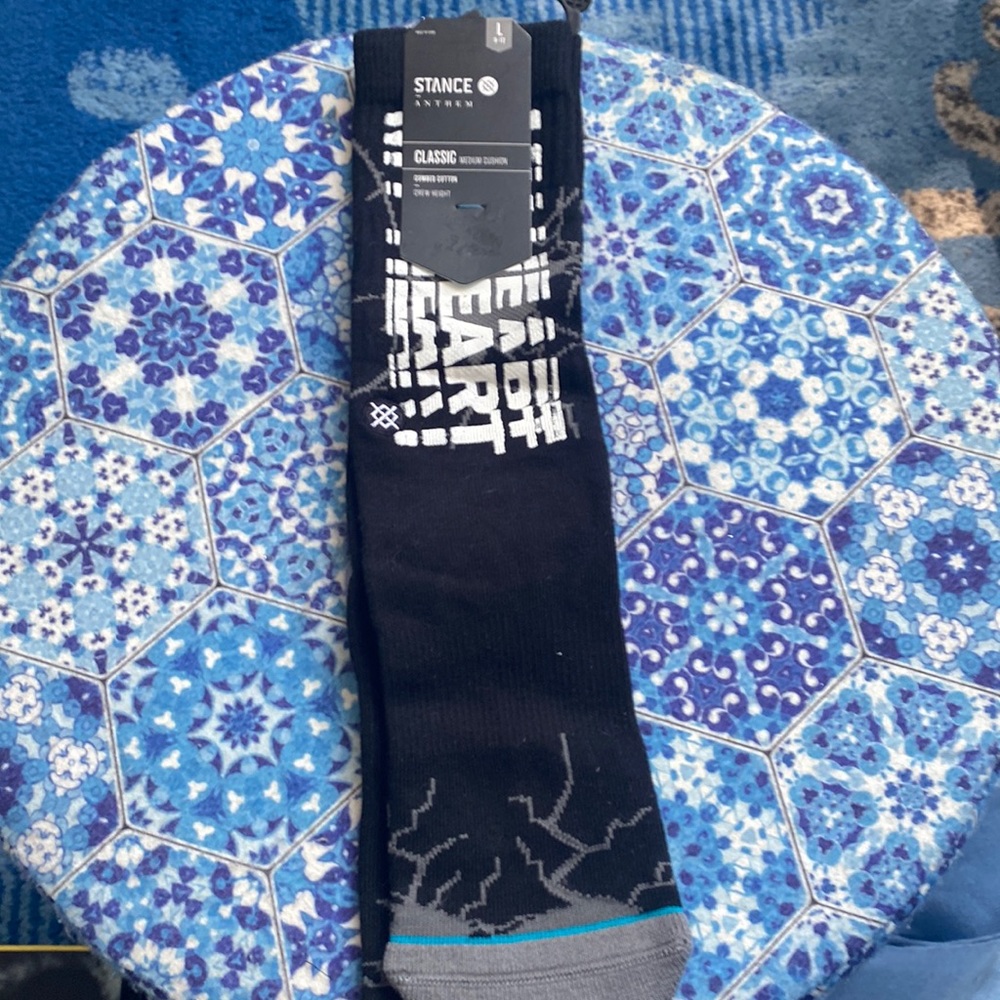 Stance Anthem New Socks Large